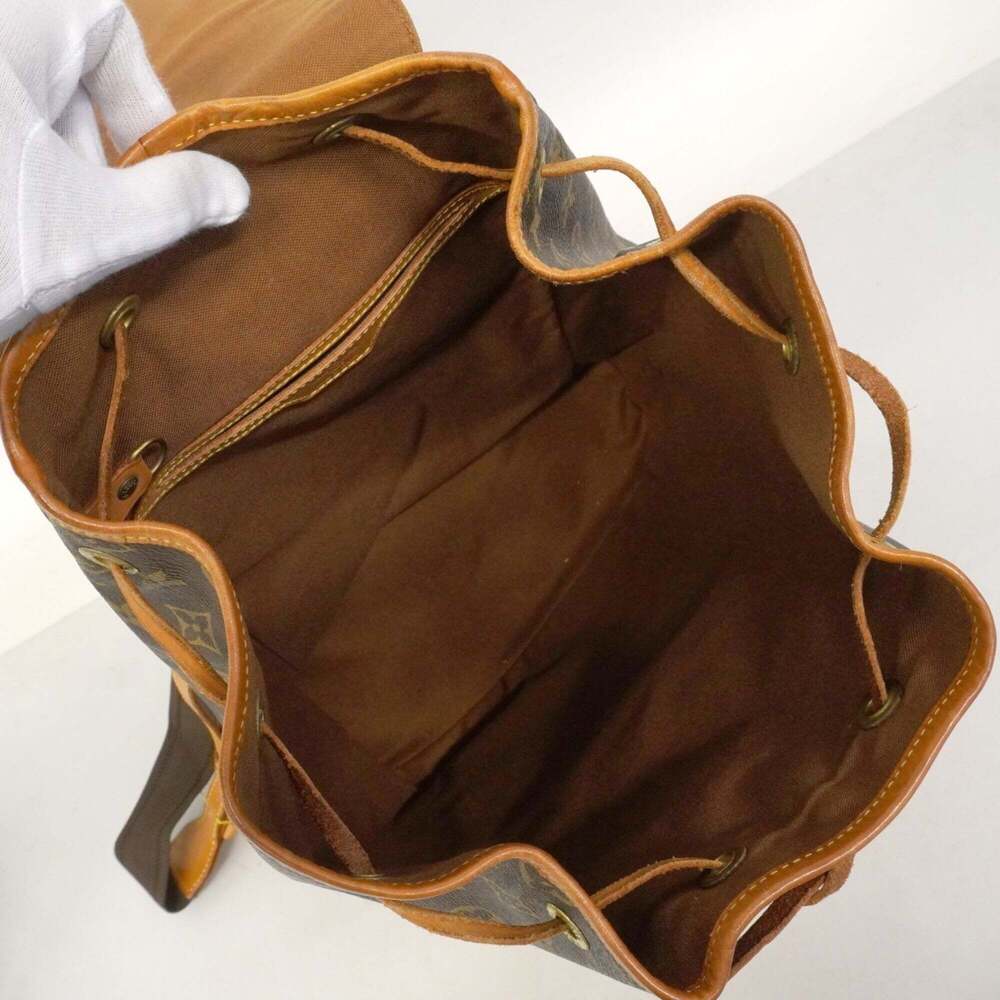 LOUIS VUITTON Brown Monogram Backpack - Picture 4 of 14